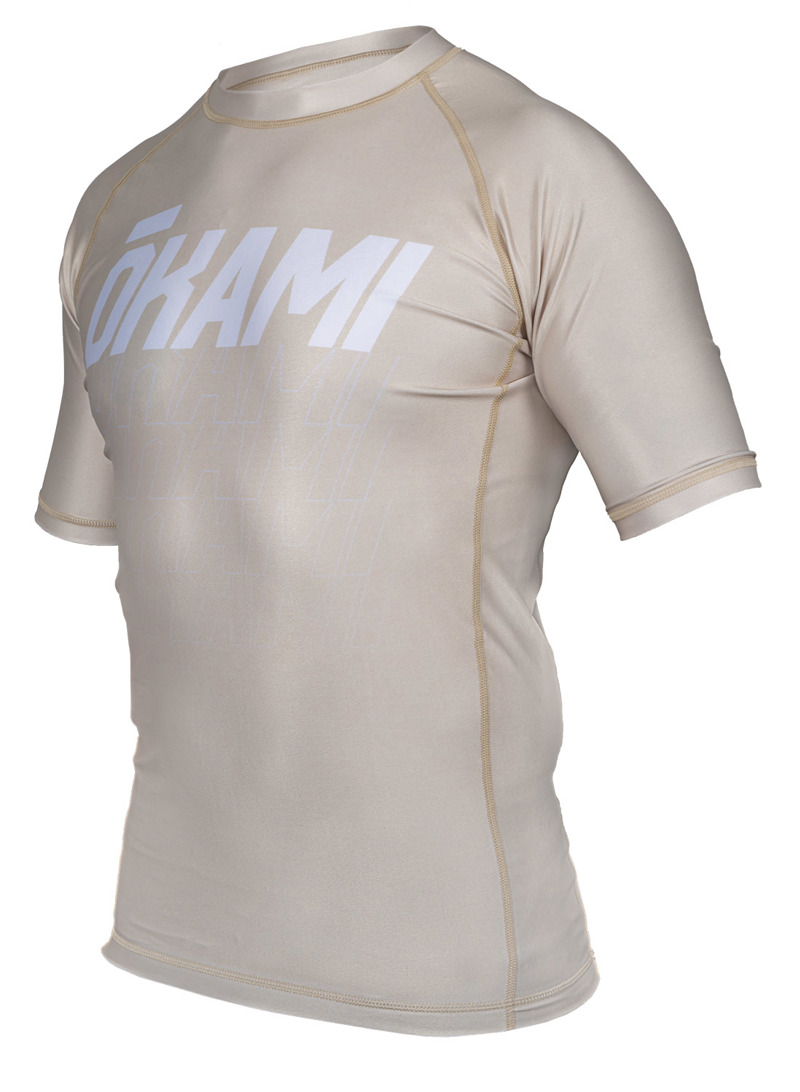 Okami LOGO rashguard -SAND